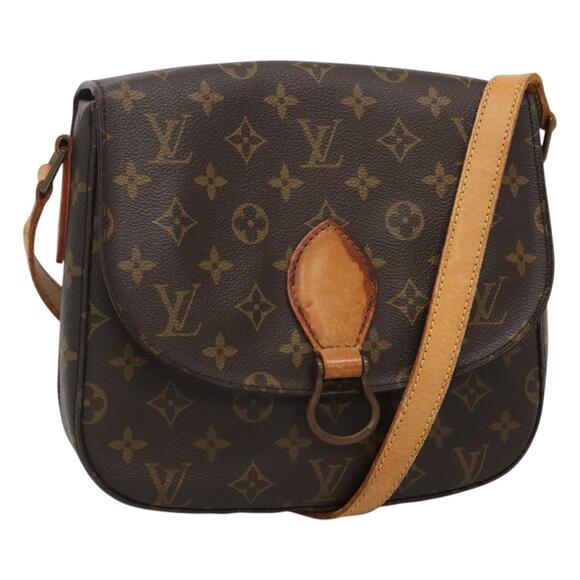 LOUIS VUITTON Monogram Saint Cloud GM Shoulder Bag M51242 - Picture 1 of 16